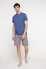 Milano Pijama manga corta Navy