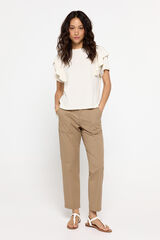 Fifty Outlet  Pantalón sport Beige