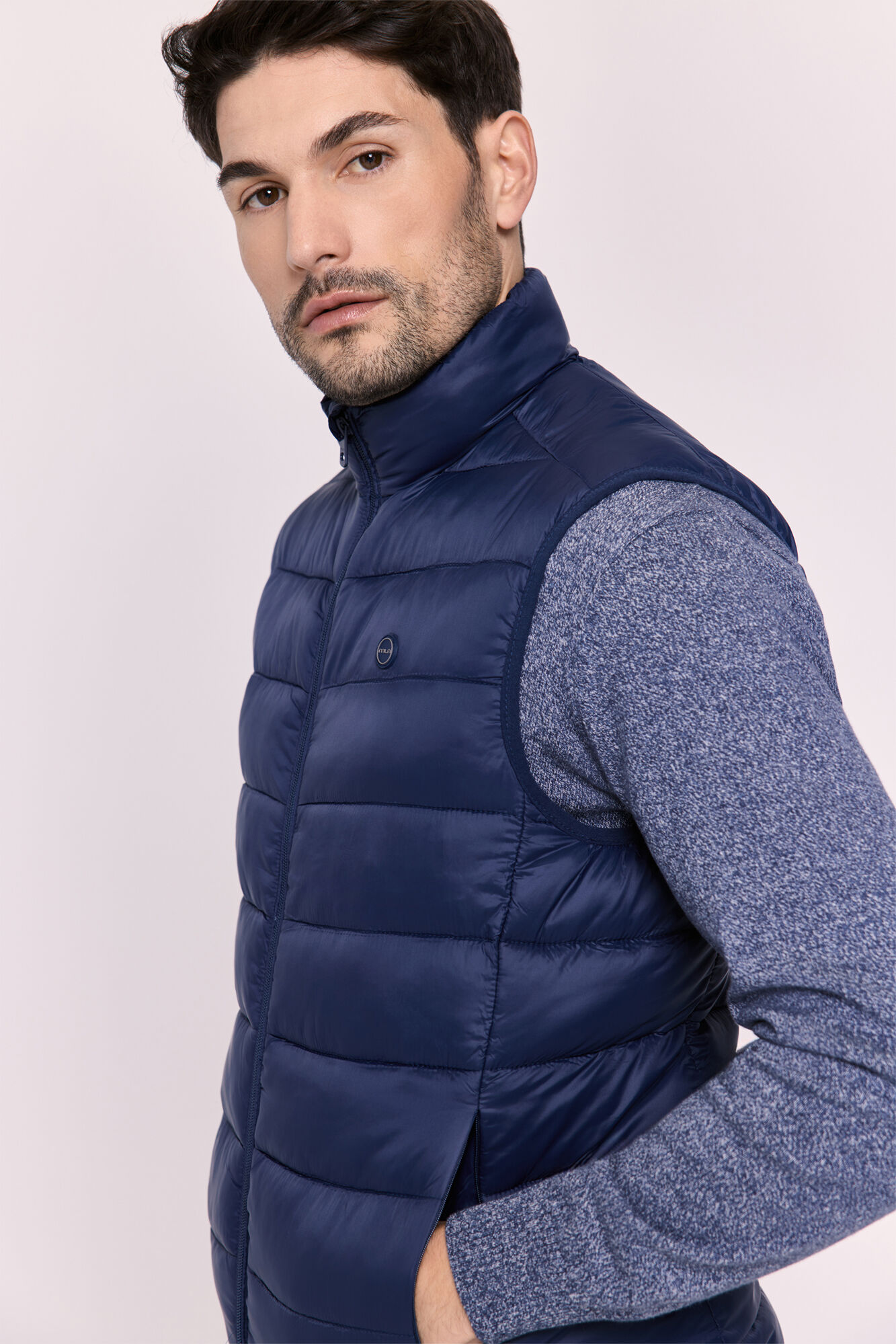 Milano Chamarra acolchada ultralight Navy