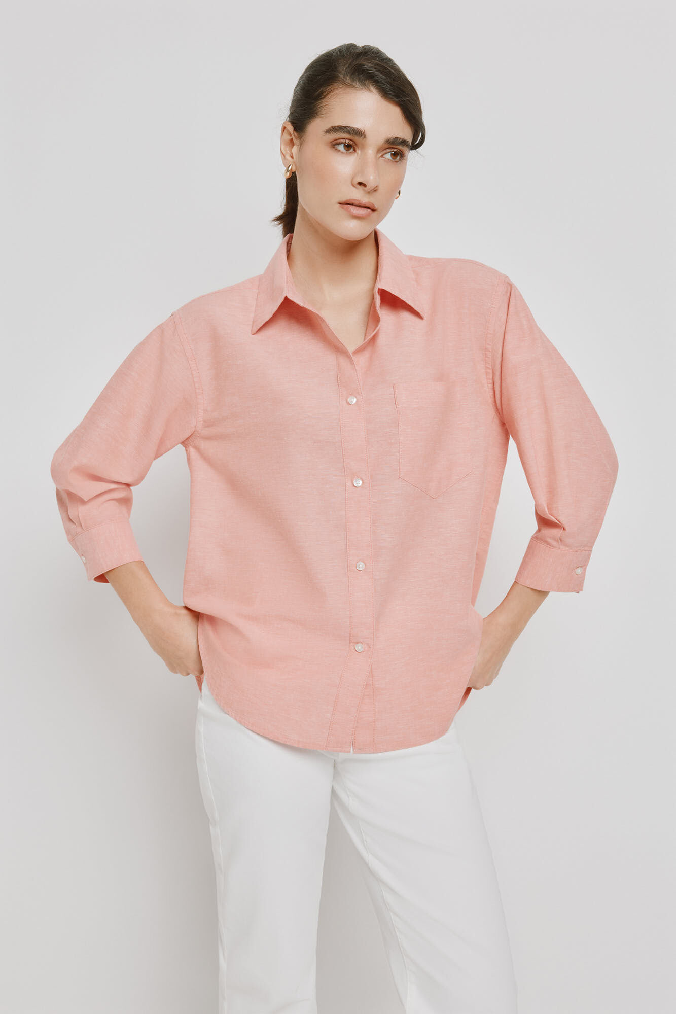 Milano Camisa cuello camisero