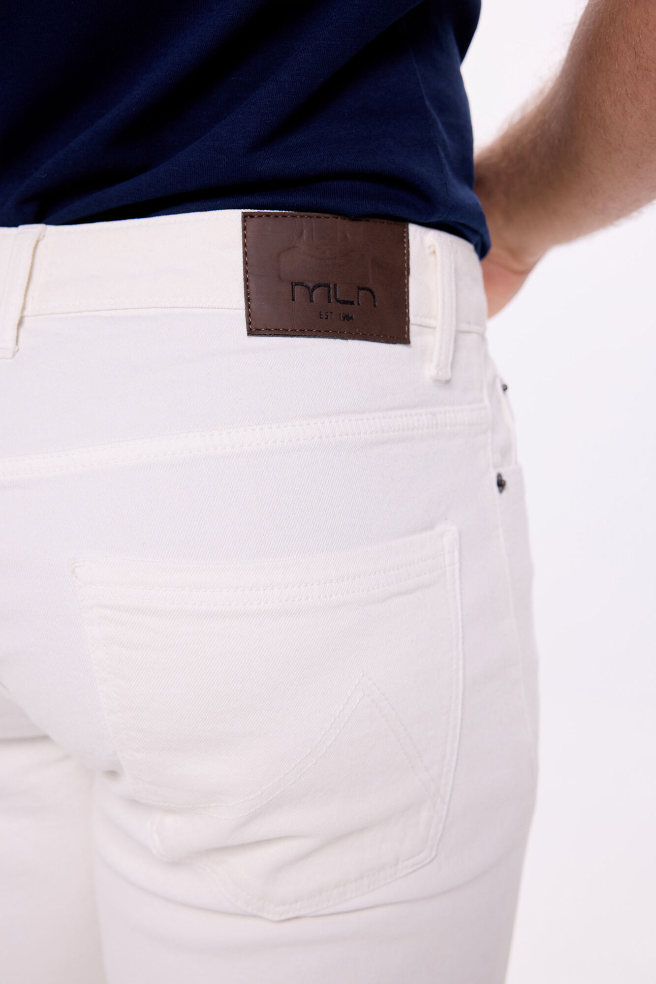 Milano Bermudas de 5 bolsillo Blanco