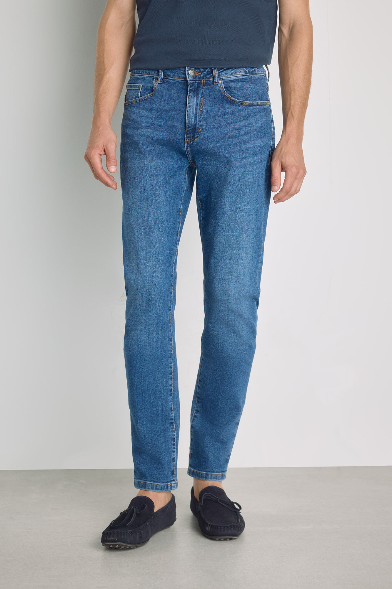 Milano Pantal&oacute;n de mezclilla slim fit