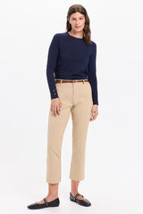 Milano Cinturón chinos Beige