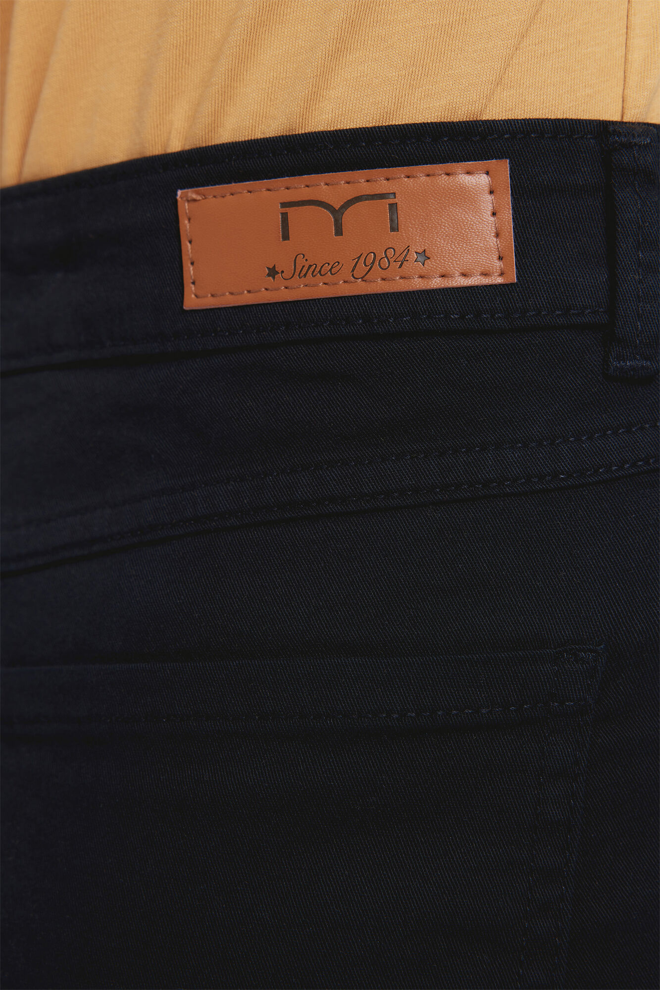 Milano Pantal&oacute;n pirata cinco bolsillos Negro