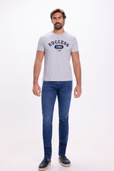 Fifty Outlet Pantalón denim ajustado Azul