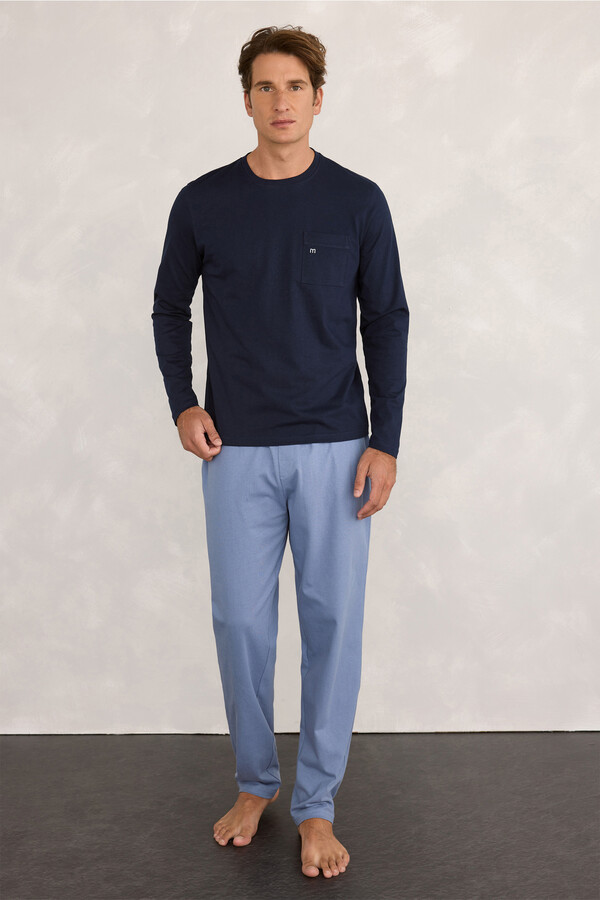 Milano Pijama Rutine Navy