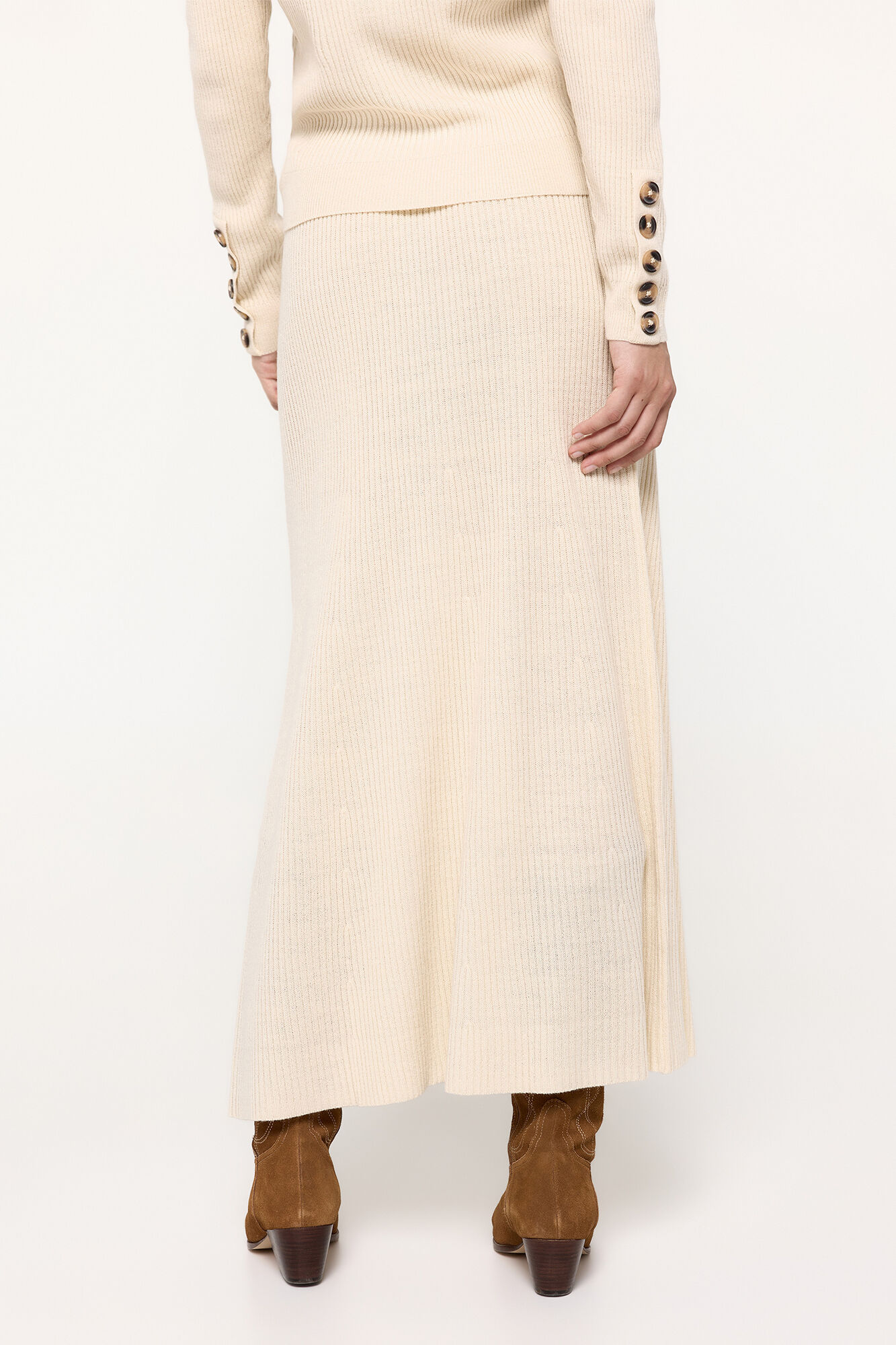 Milano Falda Evas&eacute; Tricot Beige/Claro