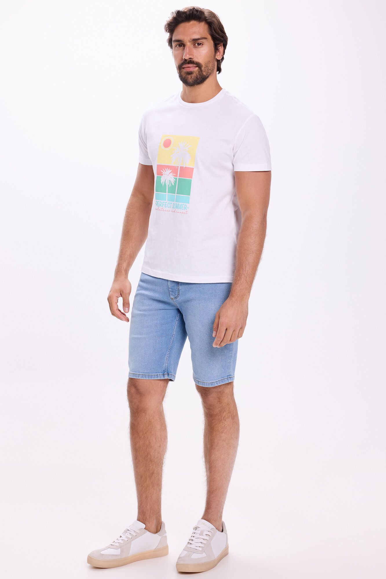 Milano Playera estampada Blanco