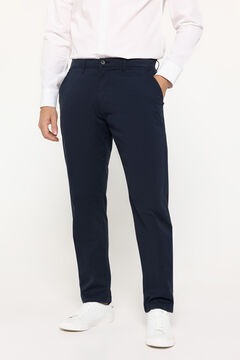 Fifty Outlet Pantalón chino básico Navy