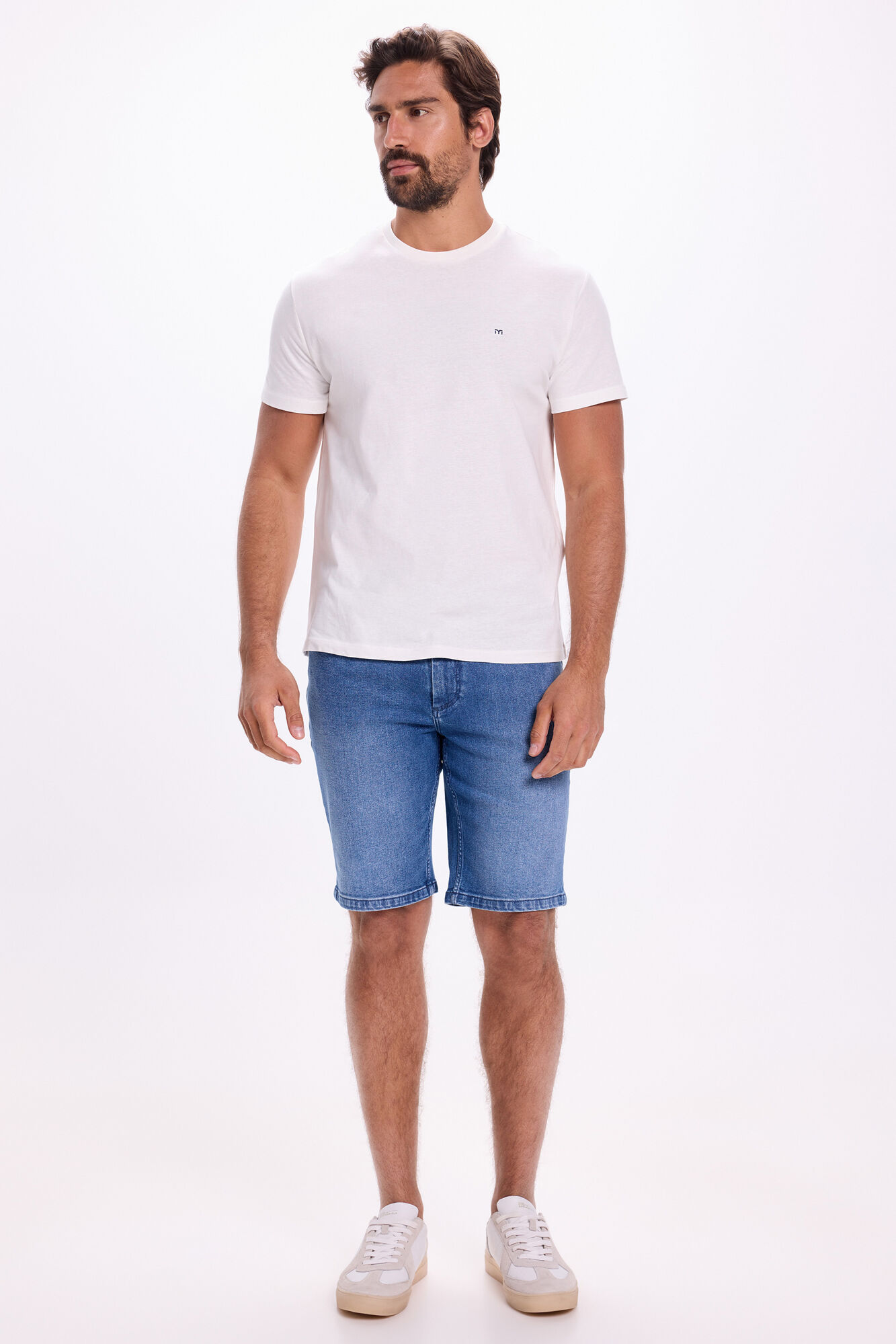 Milano Playera b&aacute;sica Blanco