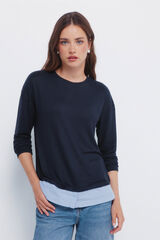 Springfield Playera combinada marino