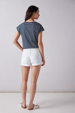 Springfield Shorts jeans básicos natural