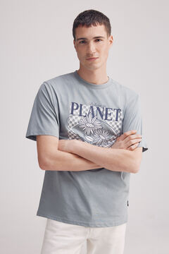 Springfield Playera planet vives azul