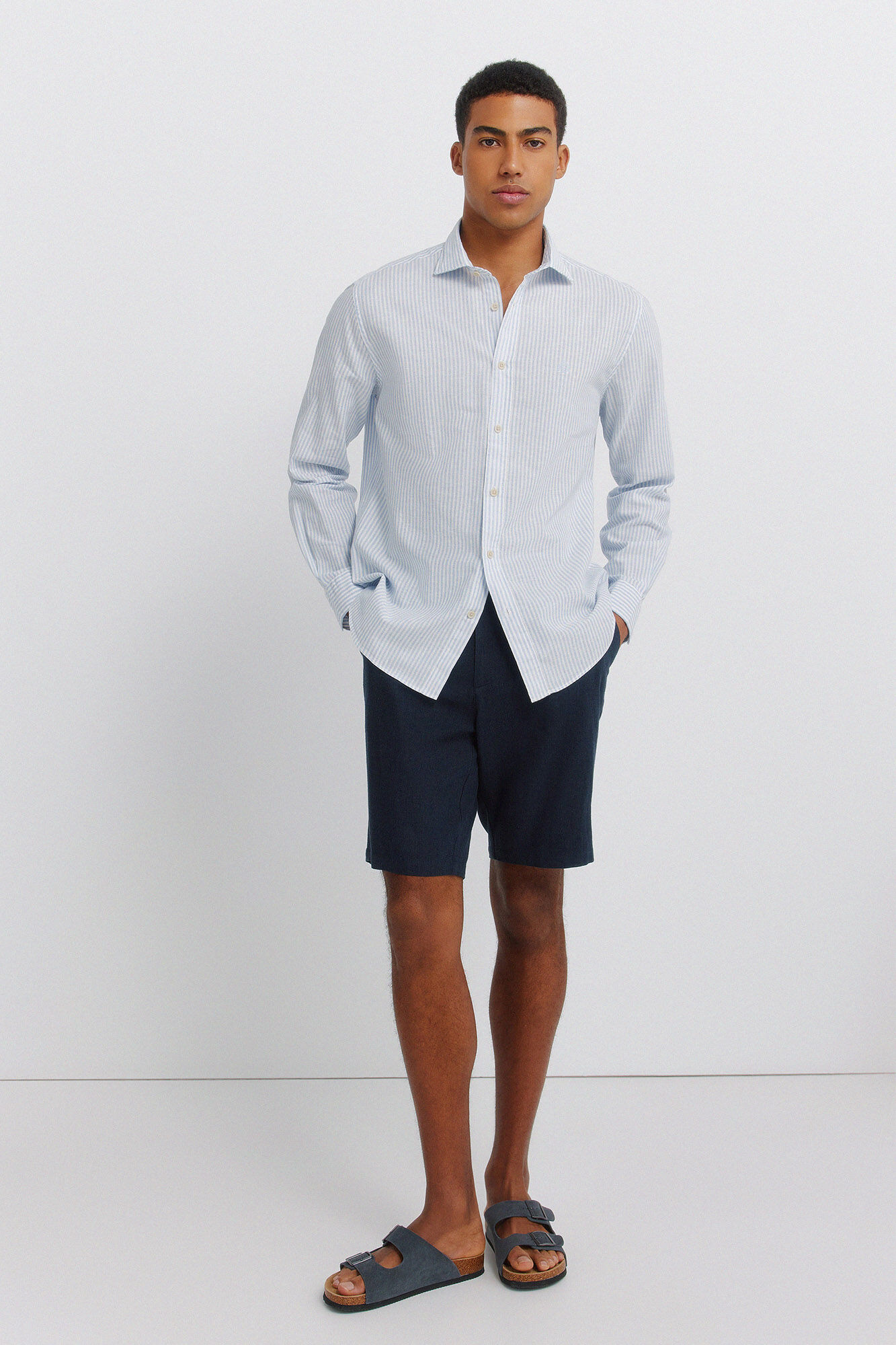 Springfield Camisa de lino