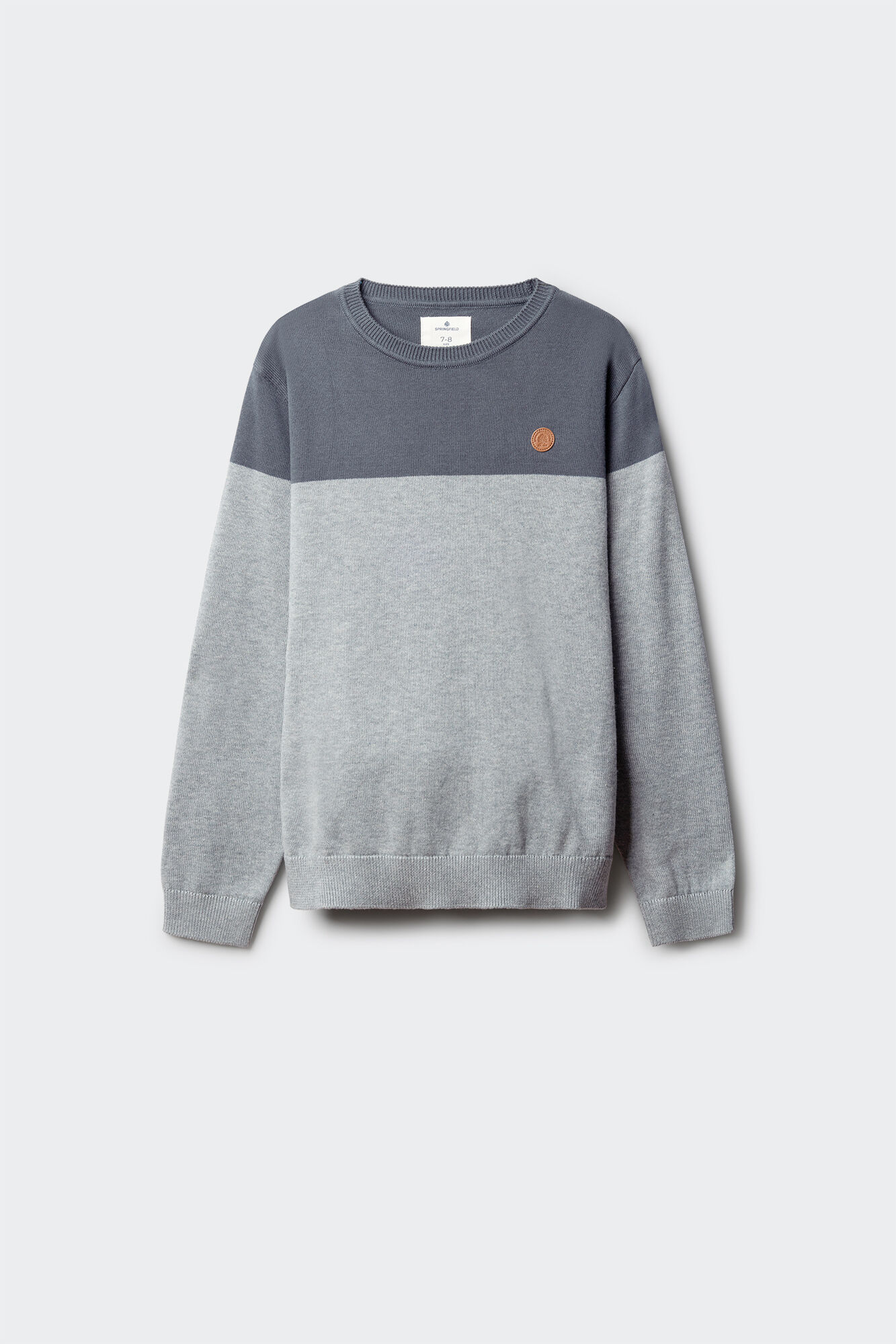 Springfield Kids Su&eacute;ter color block para ni&ntilde;o