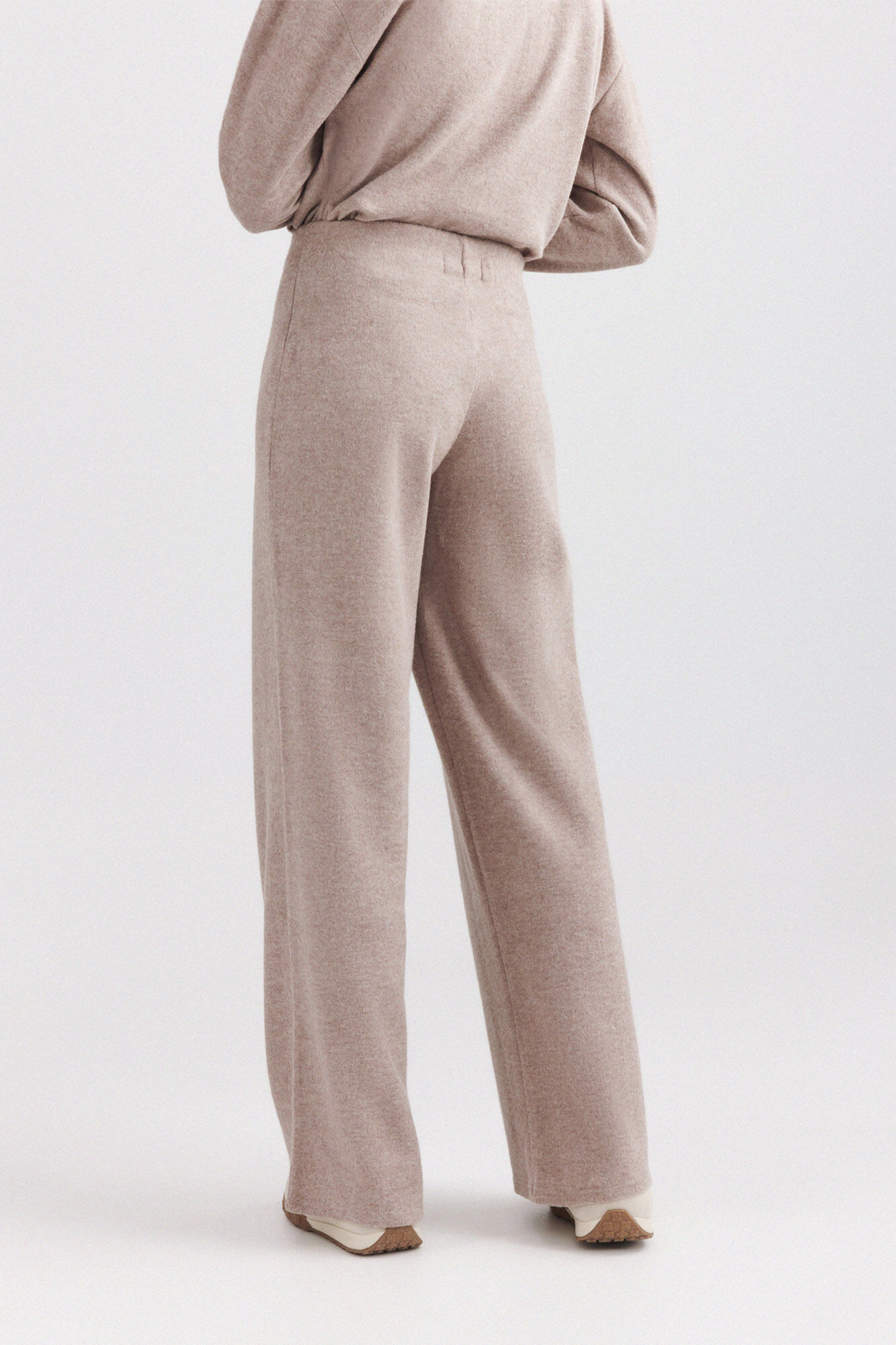 Springfield Pantal&oacute;n largo soft touch caf&eacute;