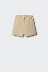 Springfield Kids Bermudas chino de punto para ni&ntilde;o beige