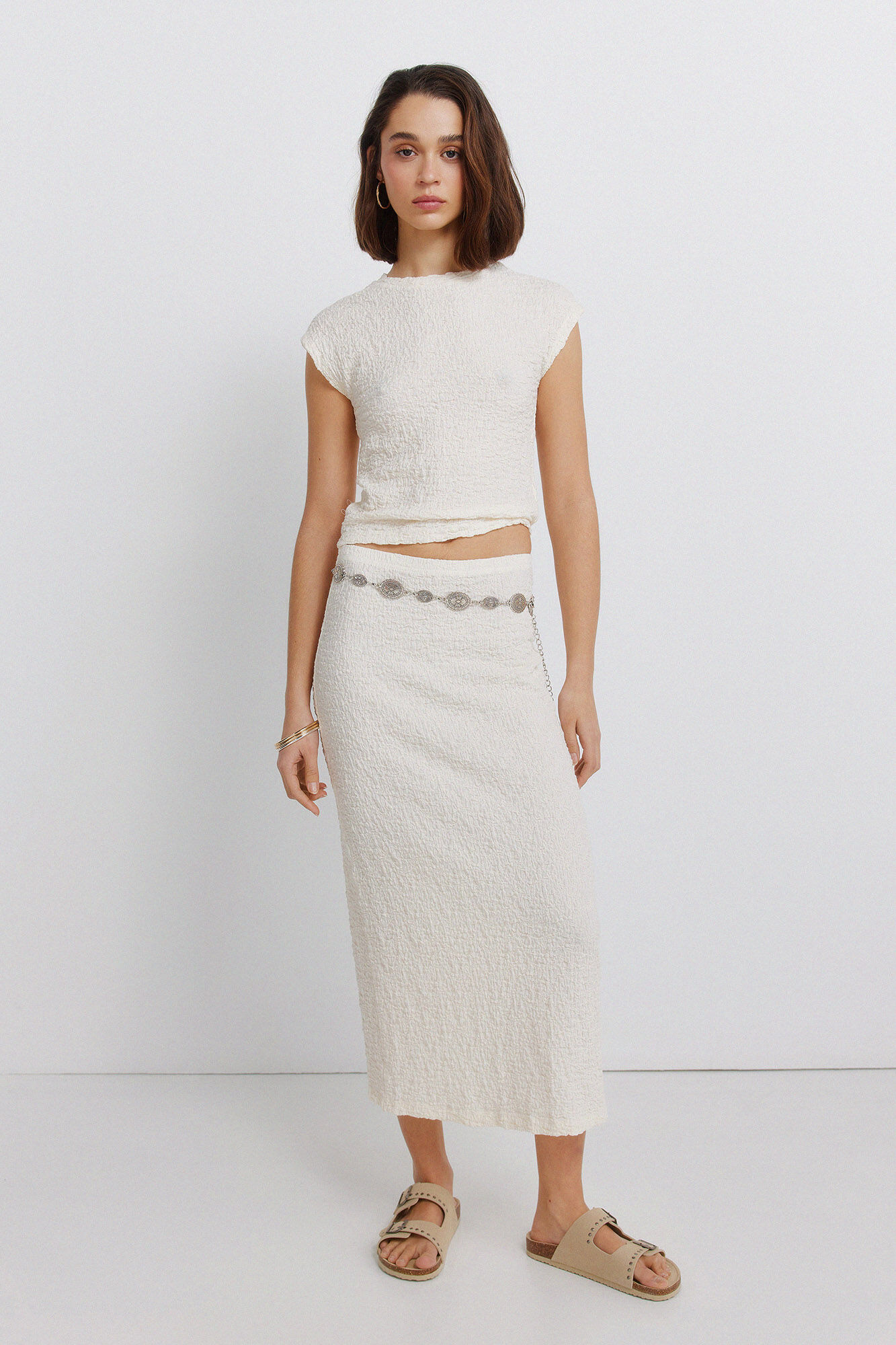 Springfield Falda midi de estructura