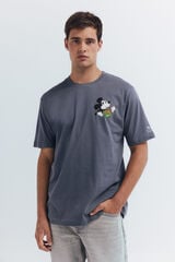 Springfield Camiseta Mickey Ramen azul