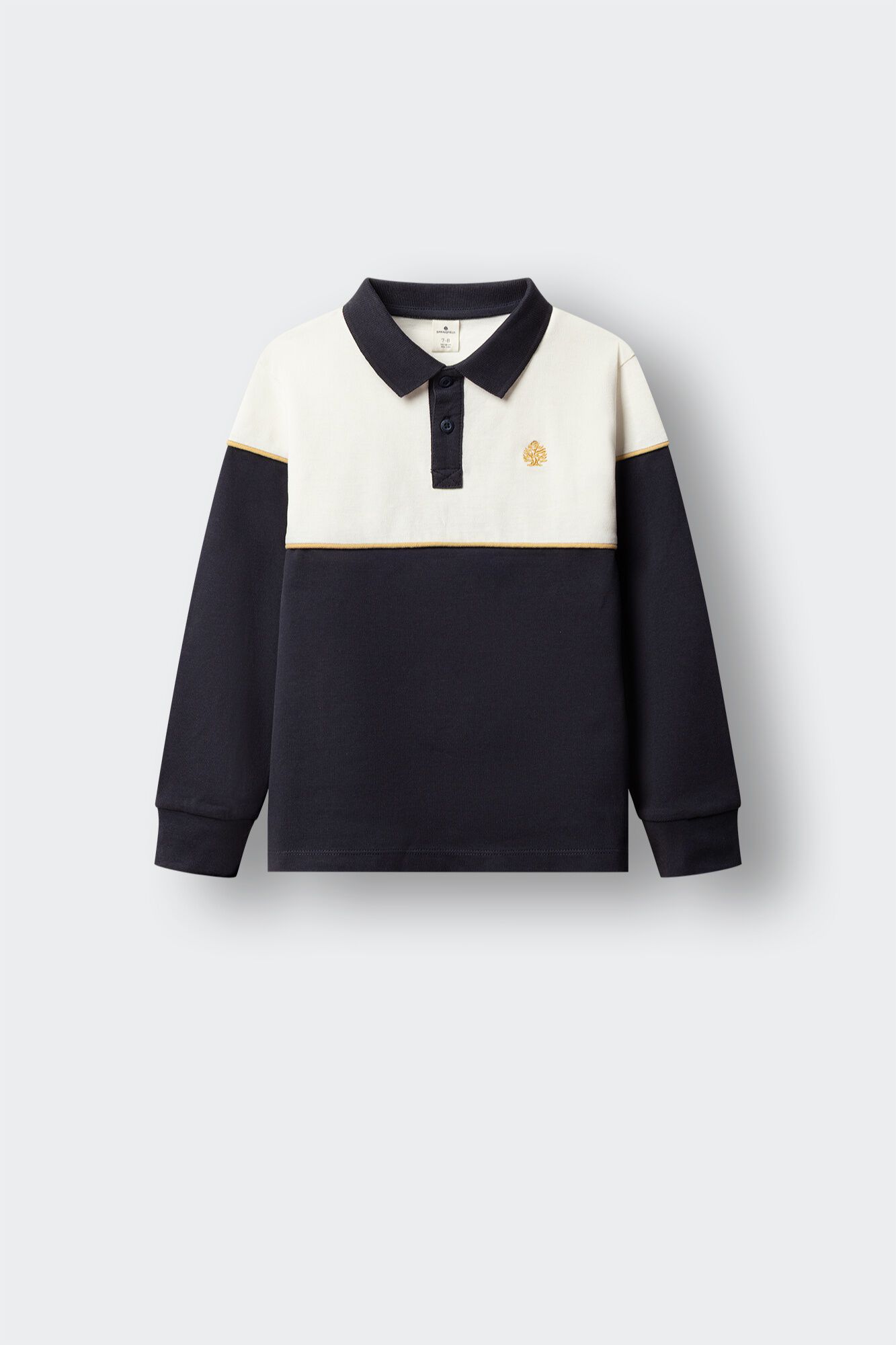 Springfield Kids Polo manga larga cortados y cosidos para ni&ntilde;o