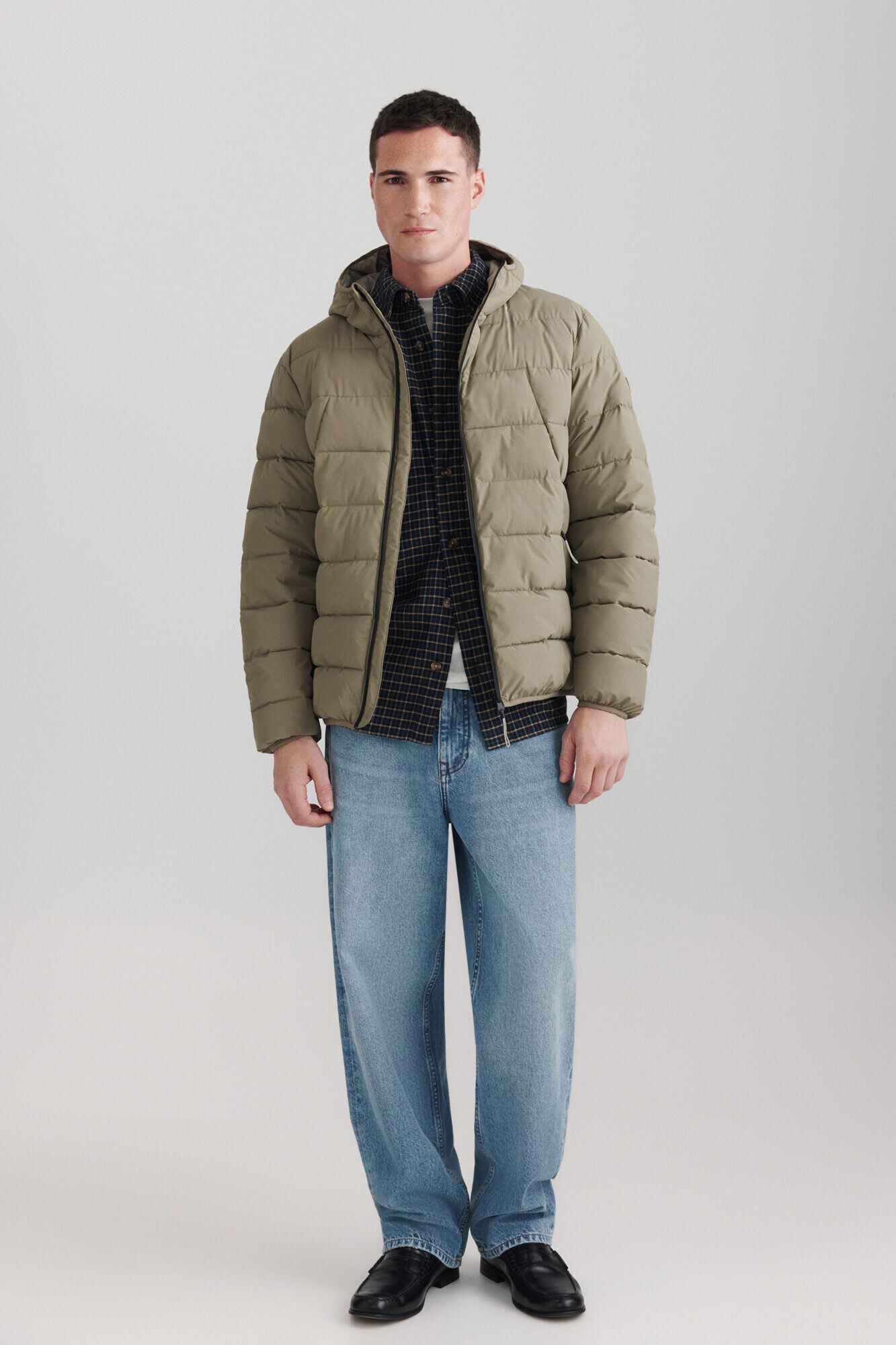 Springfield Chamarra acolchada t&eacute;rmica khaki