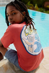 Springfield Camiseta surf niño coral