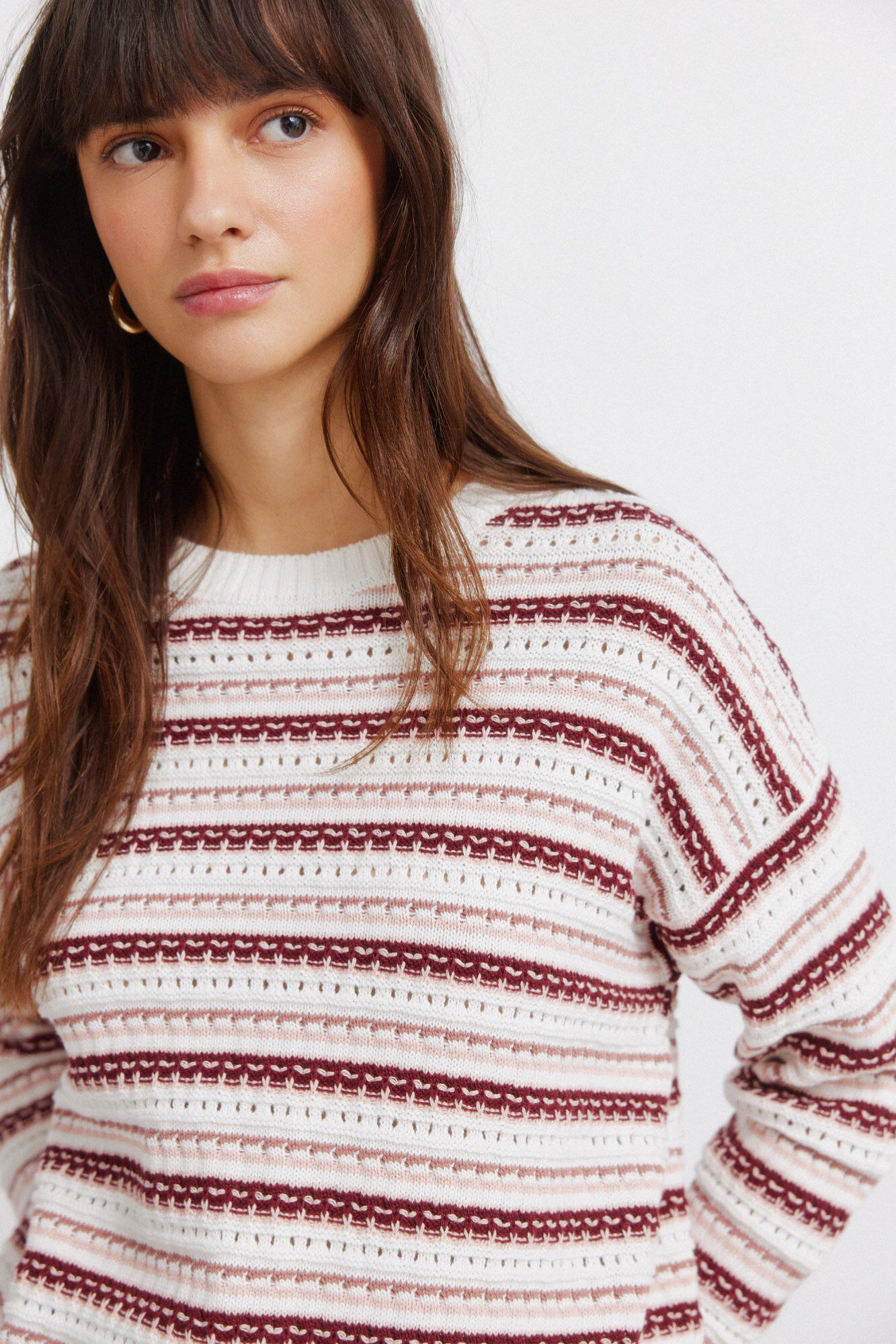 Springfield Su&eacute;ter de tejido de rayas