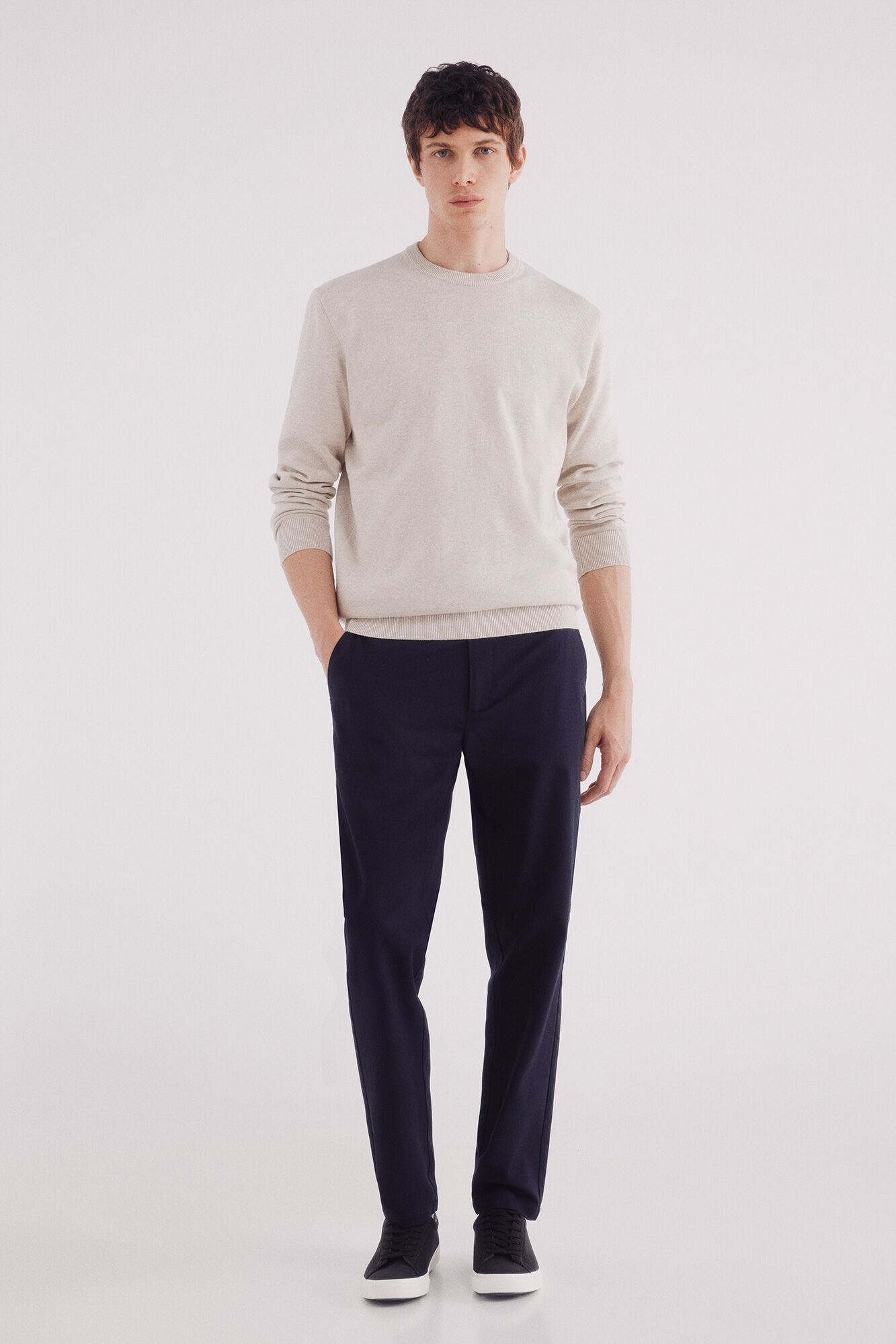 Springfield Jersey b&aacute;sico caf&eacute;