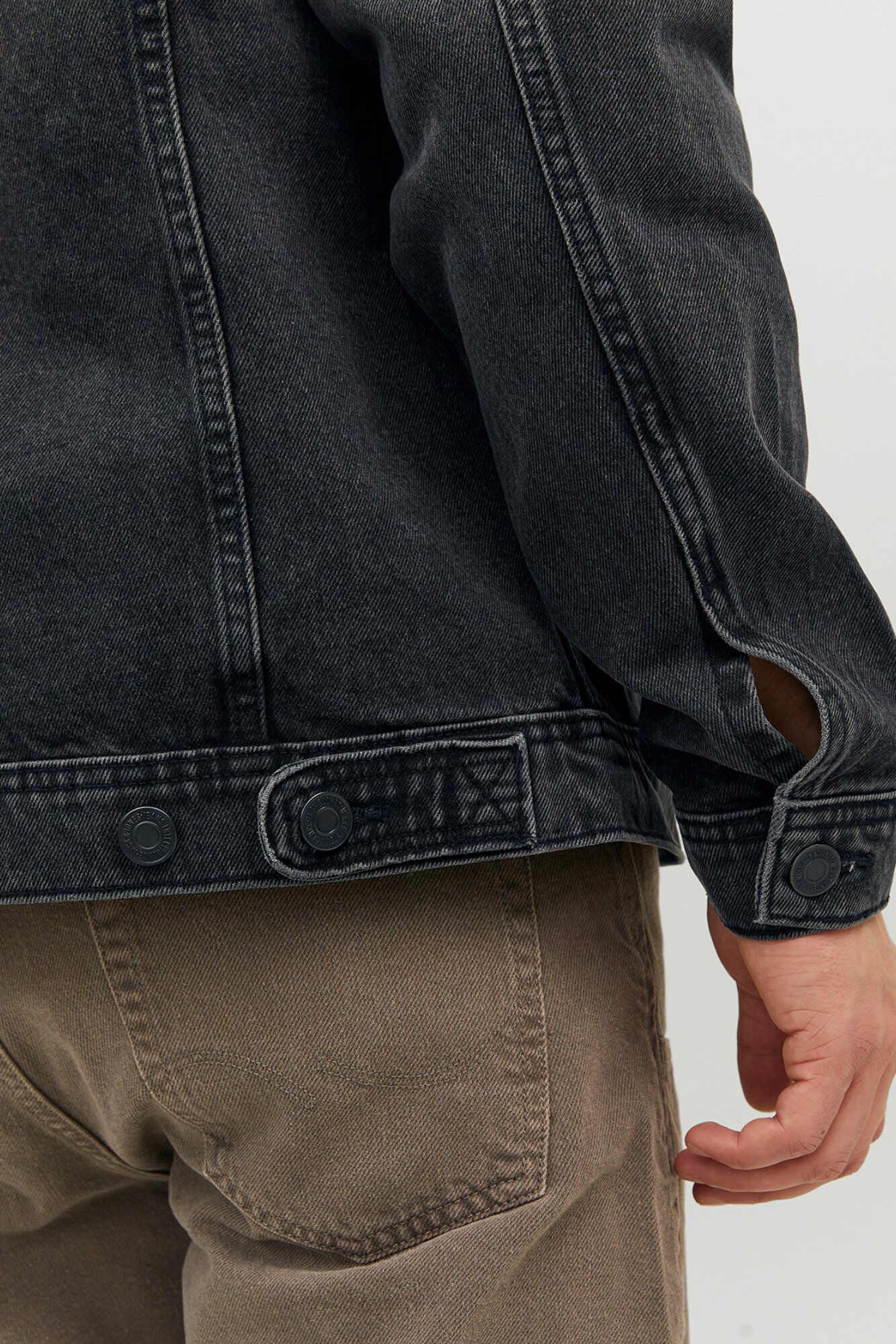 Jack & Jones Cazadora denim negro