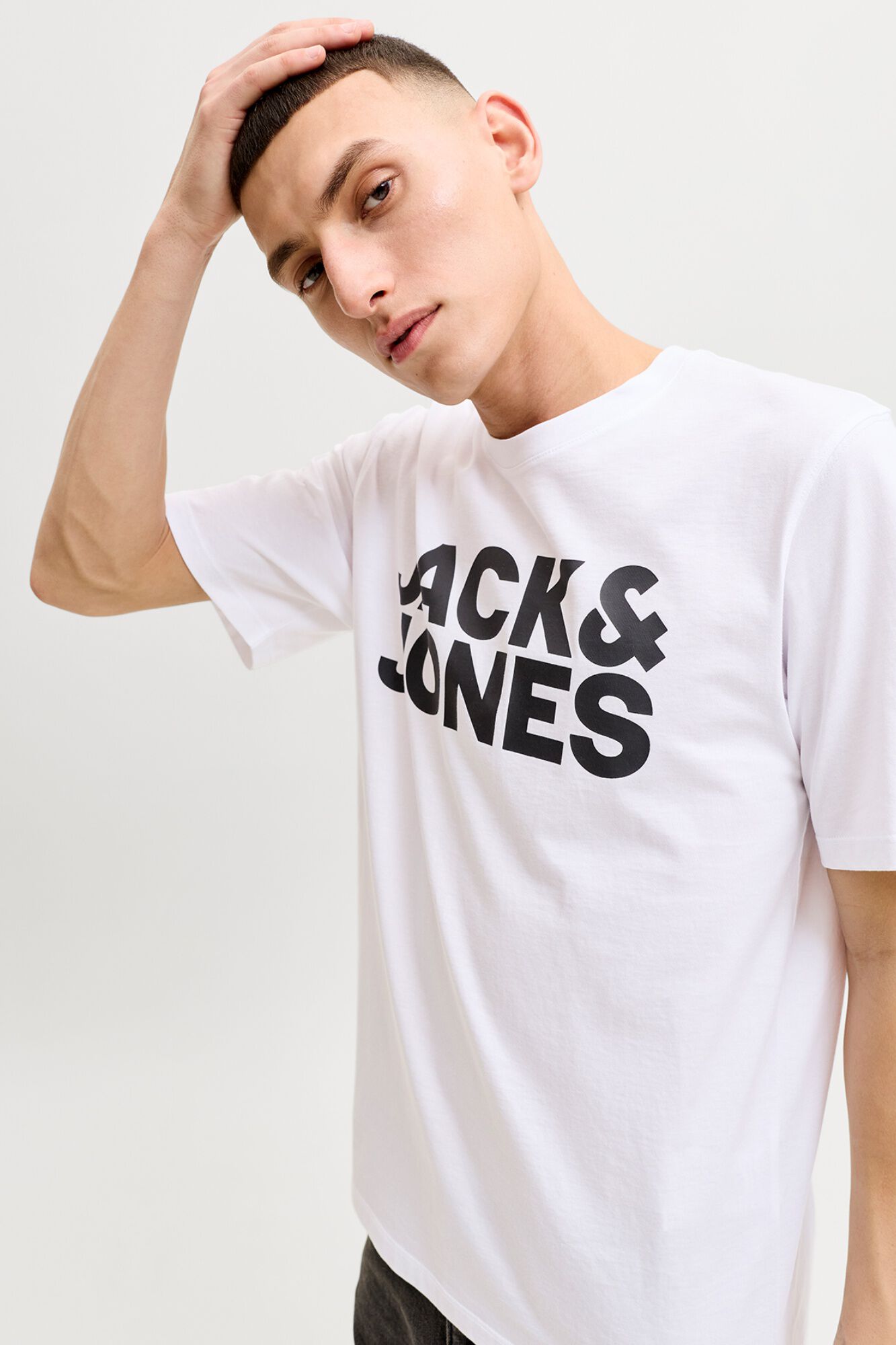 Jack & Jones Playera slim de manga corta