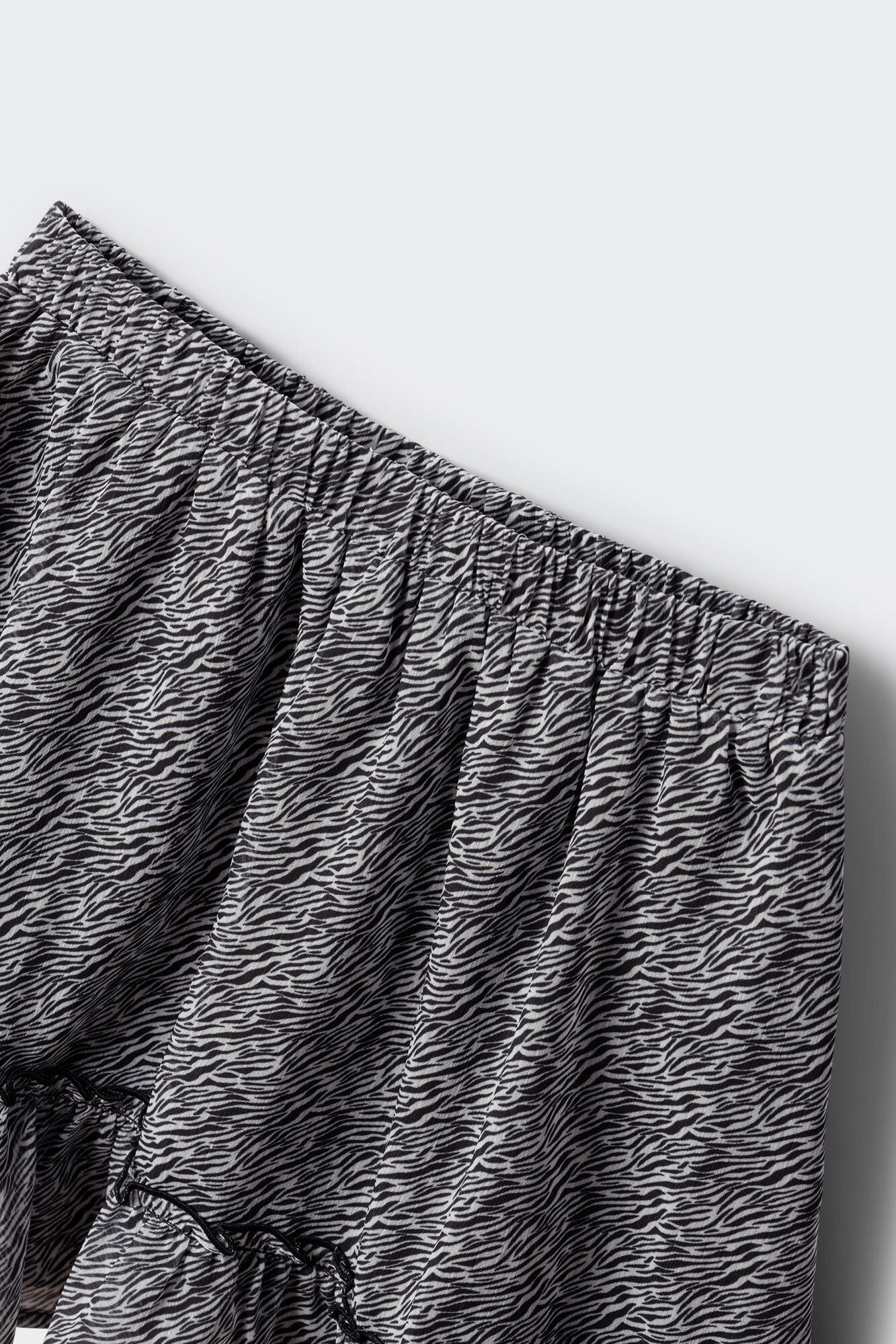 Springfield Kids Falda de cebra para ni&ntilde;a gris