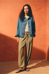 Springfield Pantalones jogger kaki