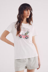 Springfield Camiseta Snoopy "Roadtrip" estampado