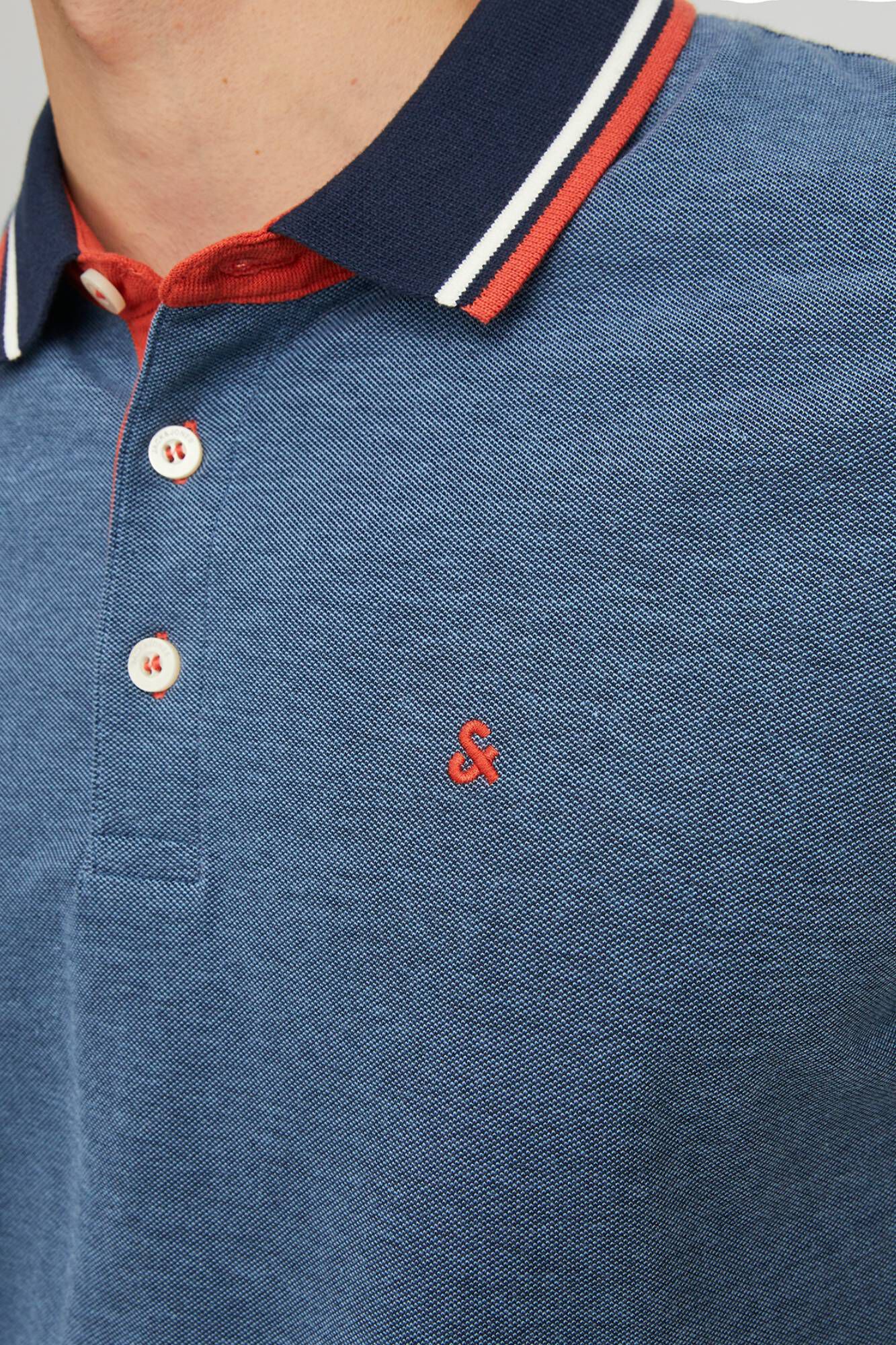 Jack & Jones Polo slim fit azul