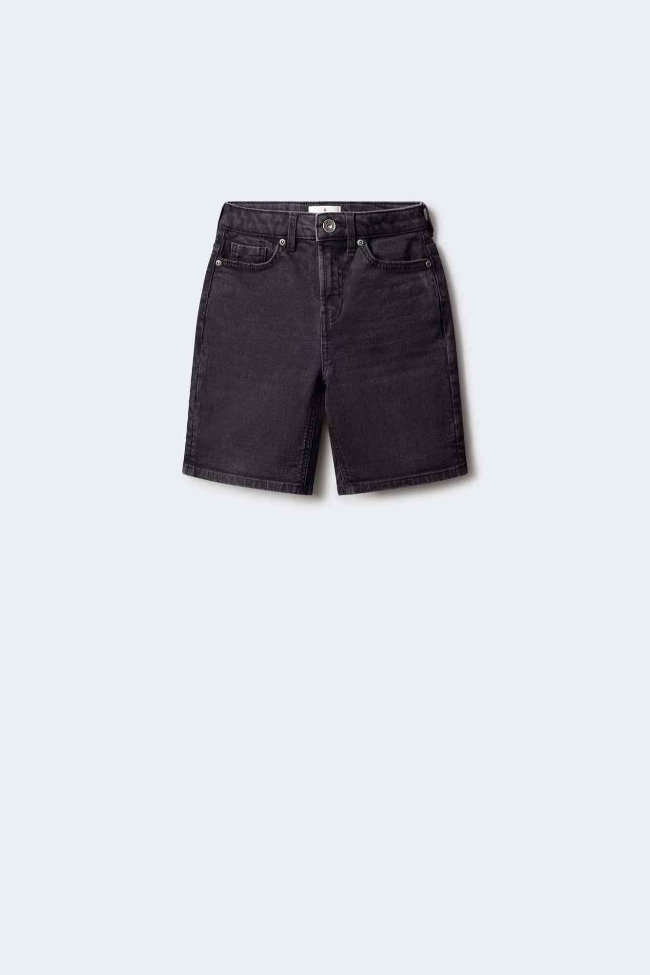 Springfield Kids Bermudas para ni&ntilde;o de denim negro