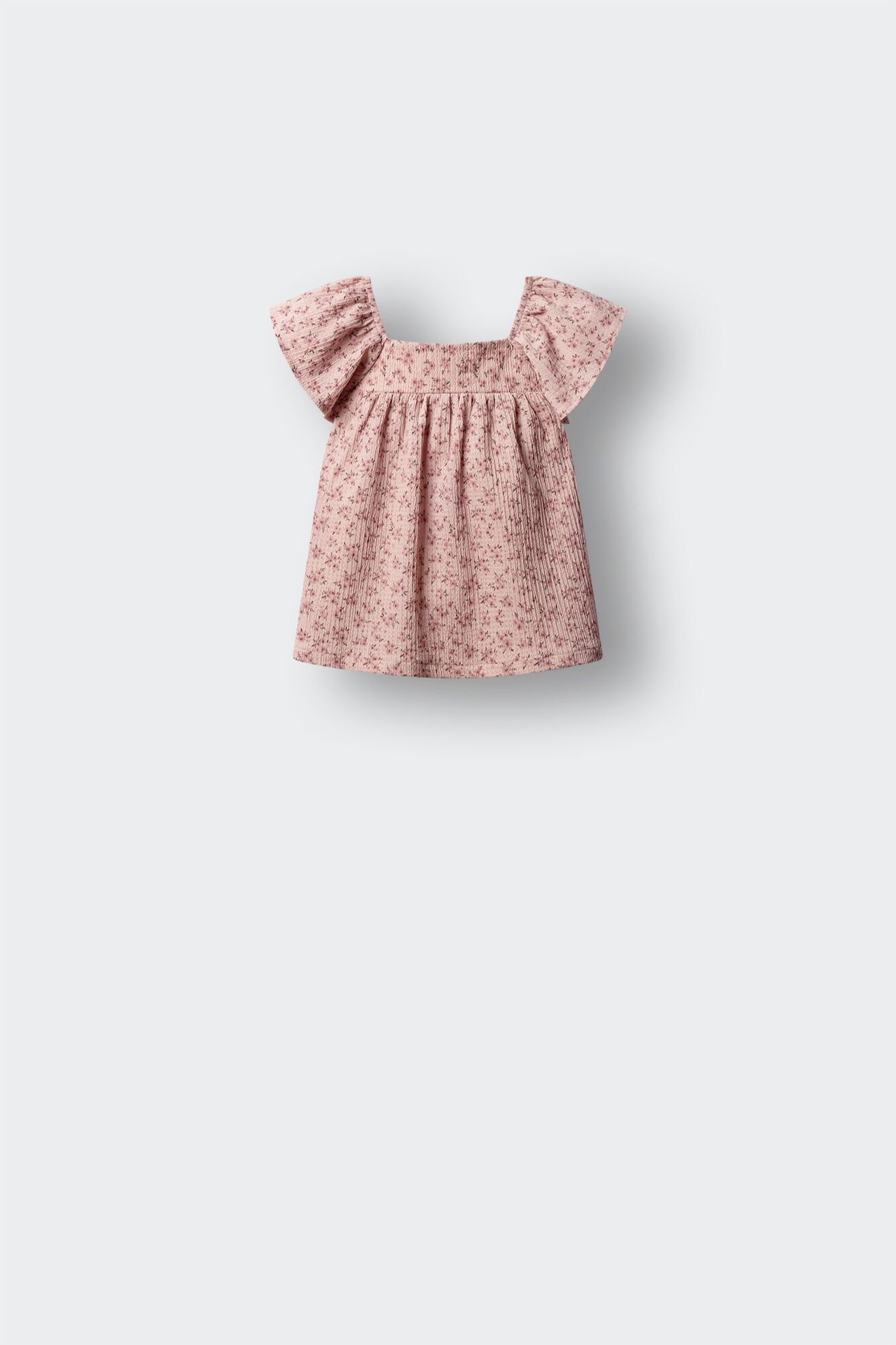 Springfield Kids Blusa manga corta de flores para ni&ntilde;a