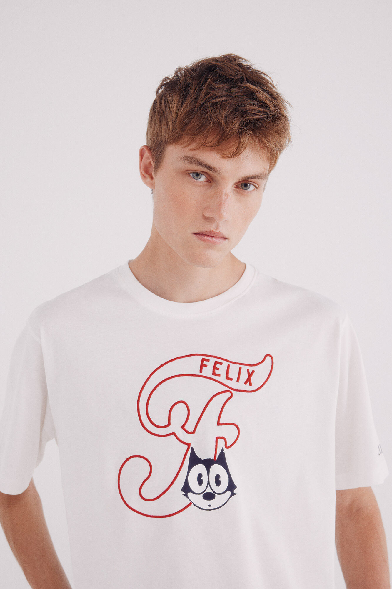 Springfield Camiseta Felix The Cat marfil