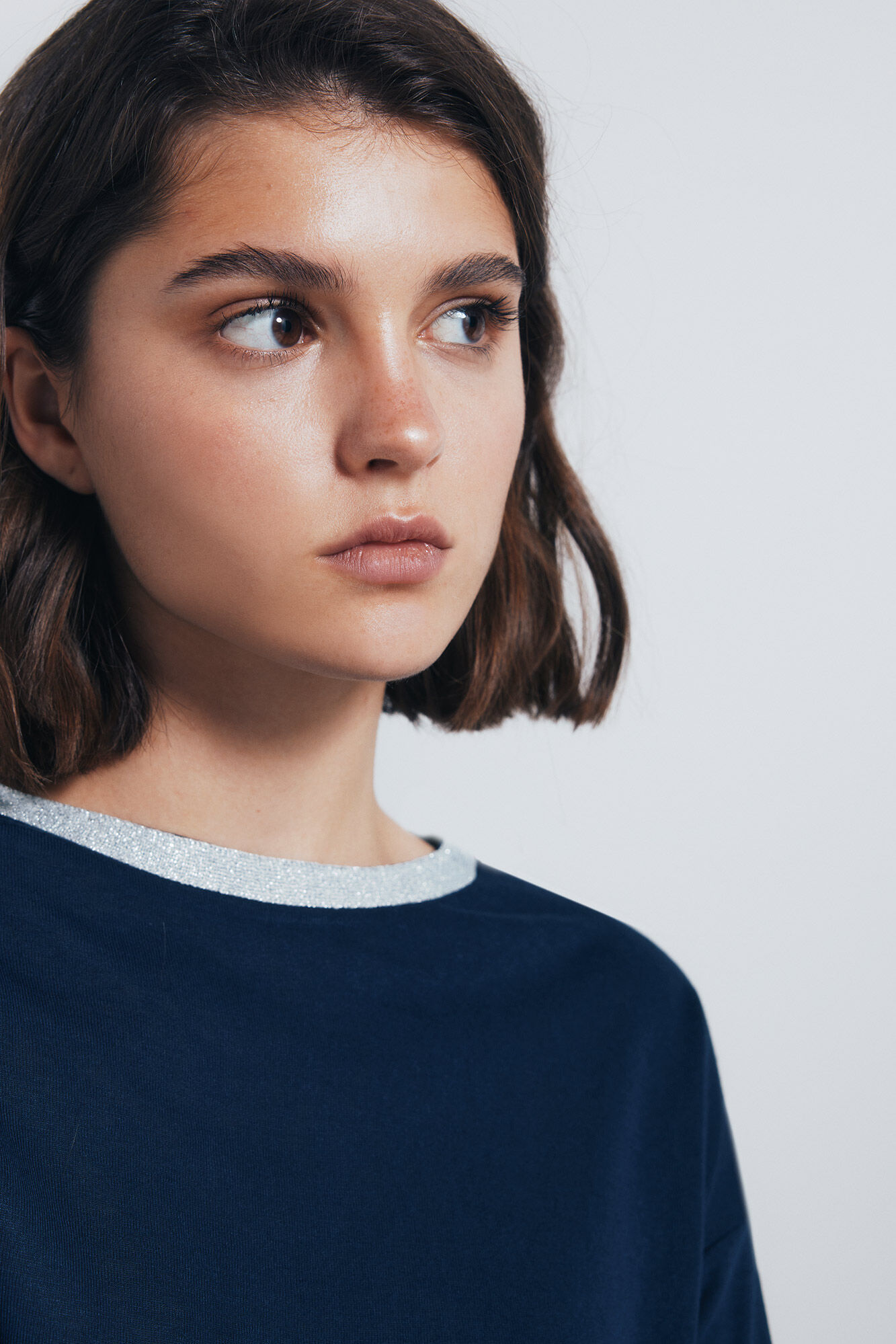 Springfield Playera cuello l&uacute;rex marino