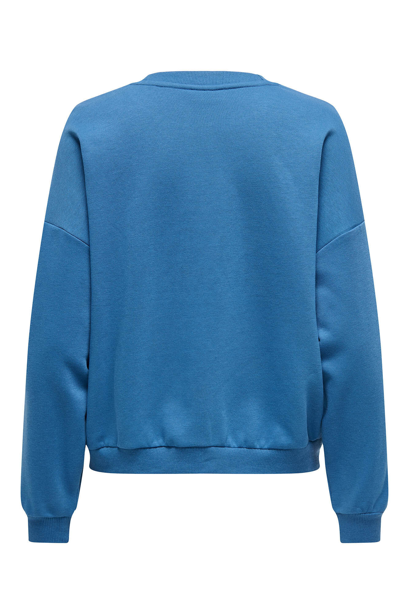 Only Sudadera de manga larga y cuello redondo azul tinta