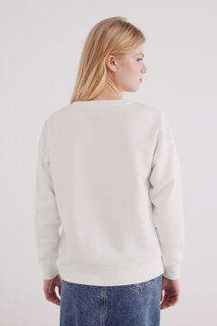 Springfield Sudadera gráfica beige