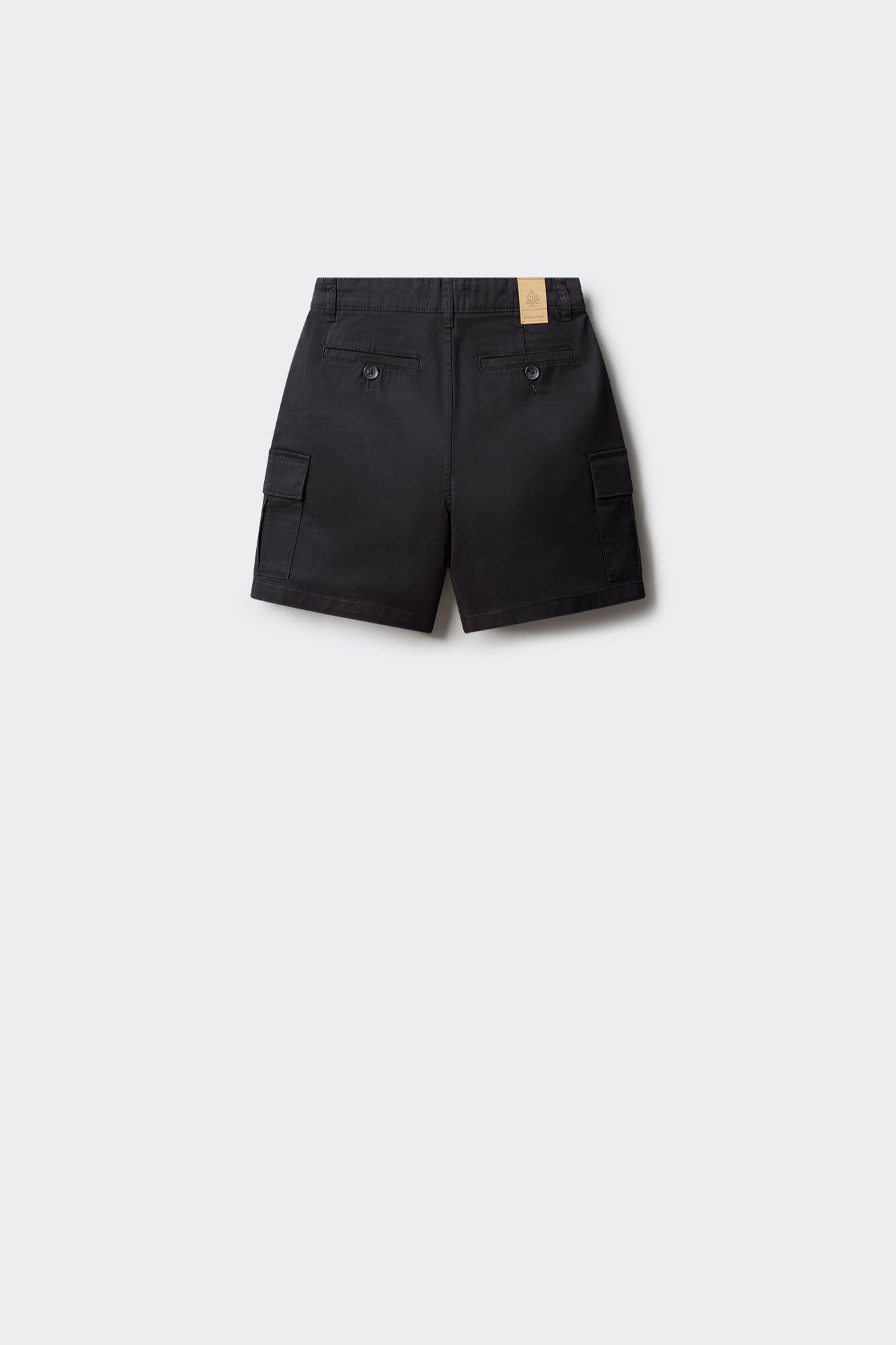 Springfield Kids Bermudas chino cargo para ni&ntilde;o negro