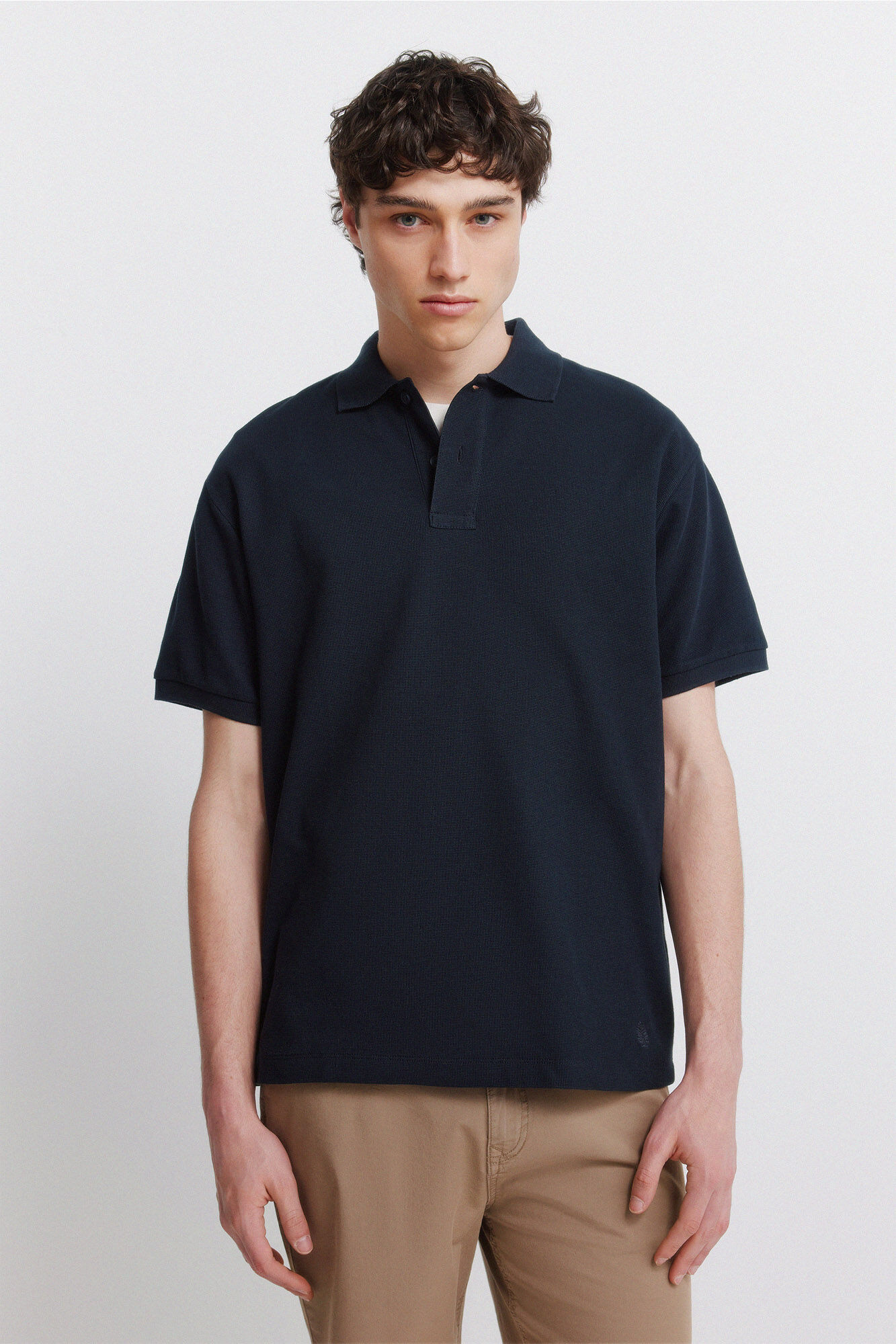 Springfield Polo de estructura regular fit