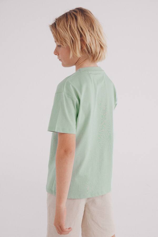 Springfield Kids Playera Spiderman niño verde