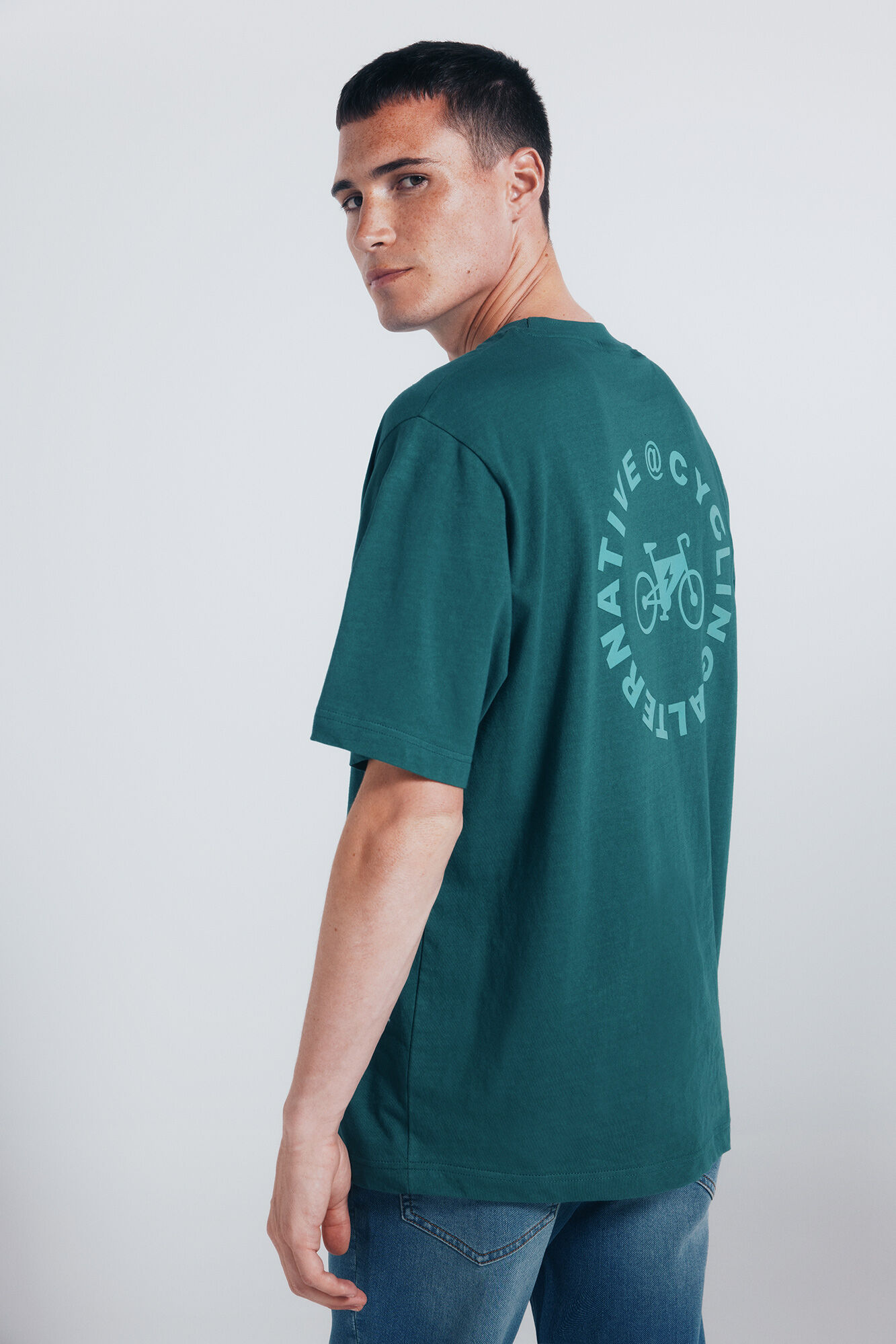 Springfield Camiseta alternative cycling verde
