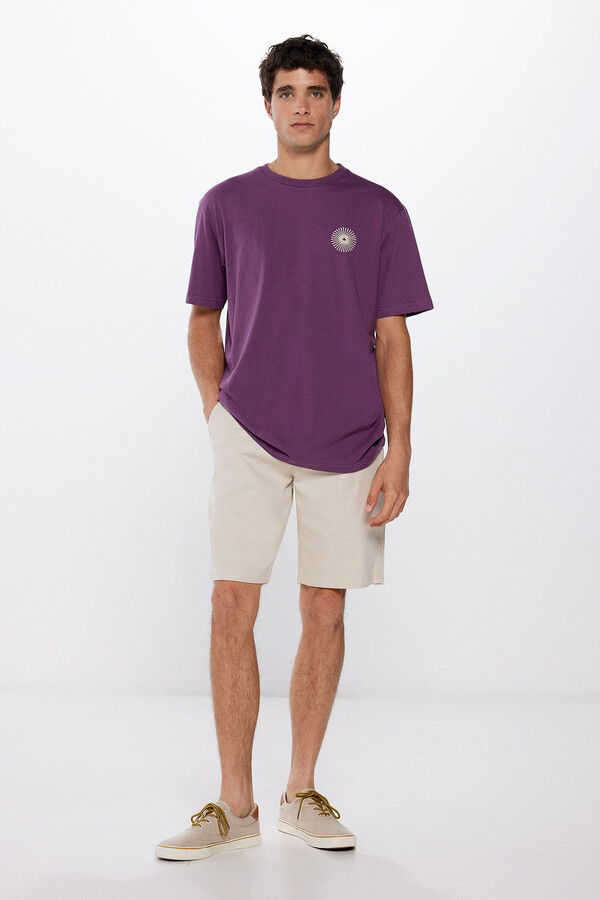 Springfield Playera shine on morado/lila