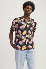Springfield Camisa relaxed fit estampada marino