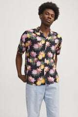 Springfield Camisa relaxed fit estampada marino