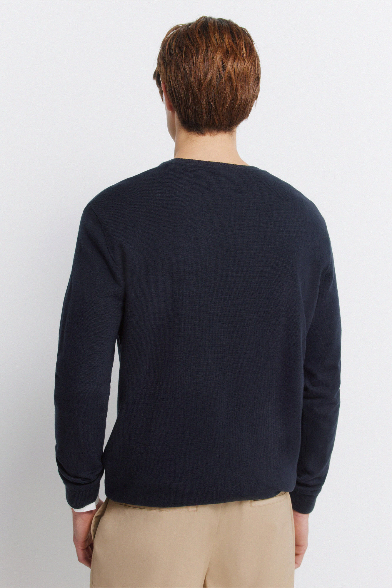 Springfield Su&eacute;ter b&aacute;sico con logo Springfield azul