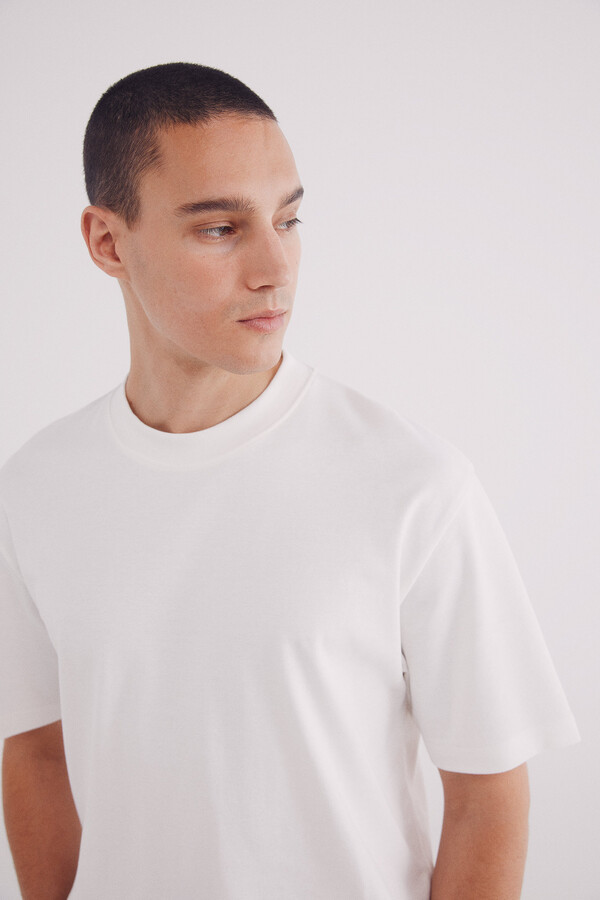 Springfield Camisa interlock marfil