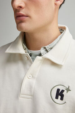 Springfield Sudadera polo  blanco